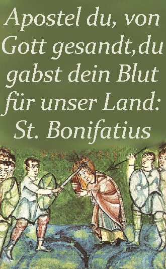 Bonifatius_Tod